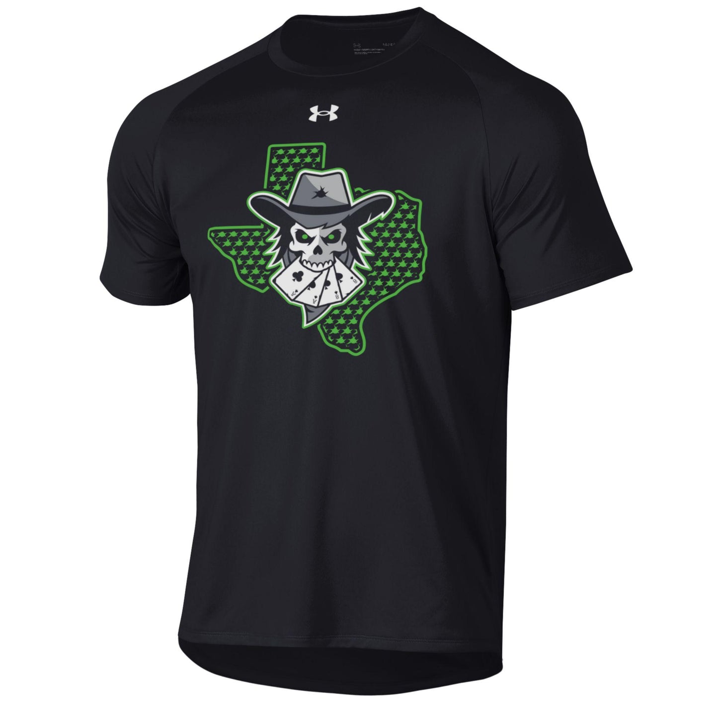 Austin Gamblers Black State of Texas Under Armour Tech T-Shirt