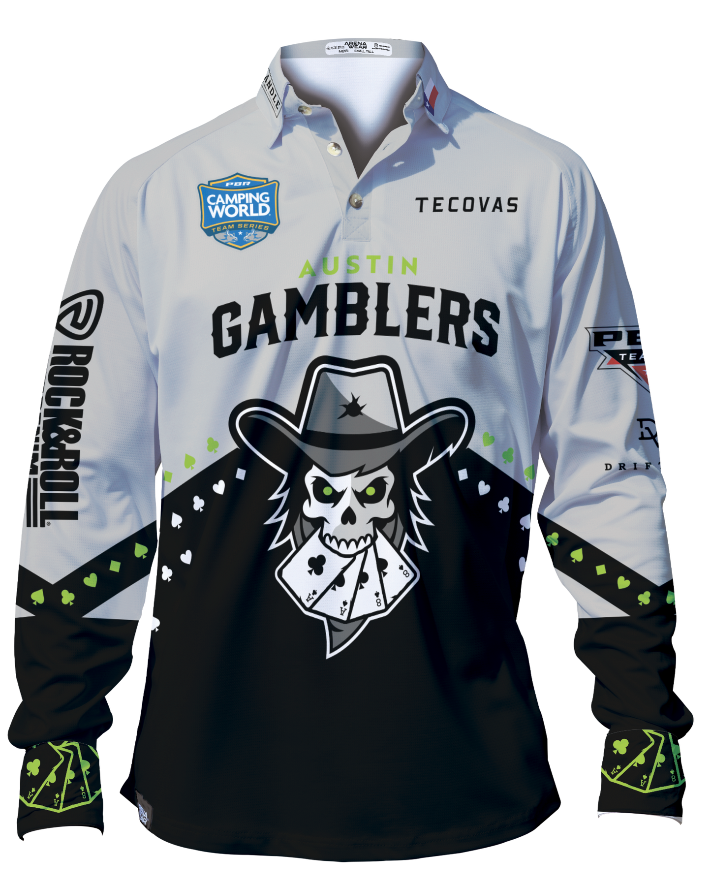 Austin Gamblers Champion Grey Walkout Jersey