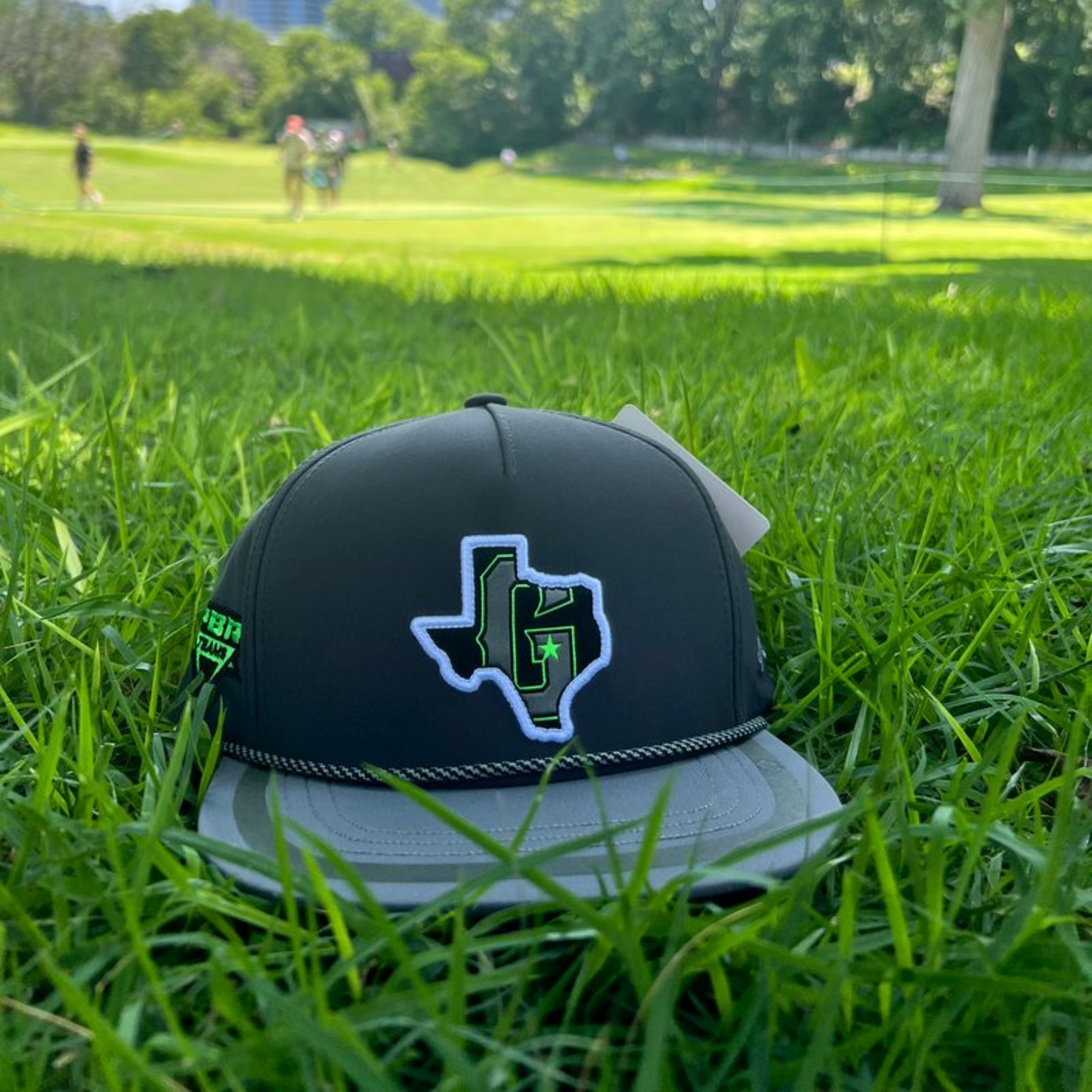 Austin Gamblers Grey State of Texas Hooey Performance Snapback Hat