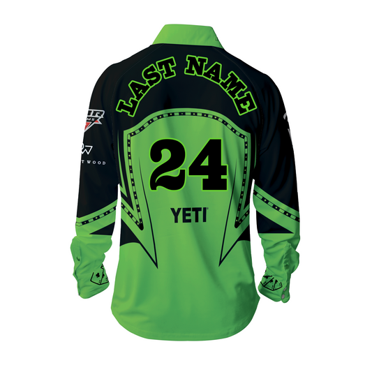 Austin Gamblers Green Custom Walkout Jersey