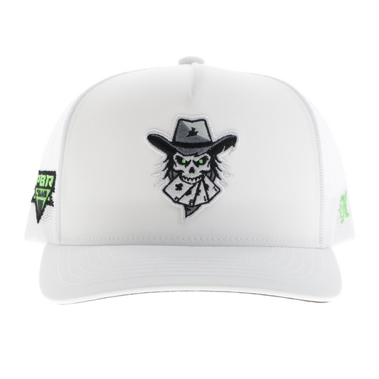 Austin Gamblers White Wild Bill Hooey Trucker Snapback Hat