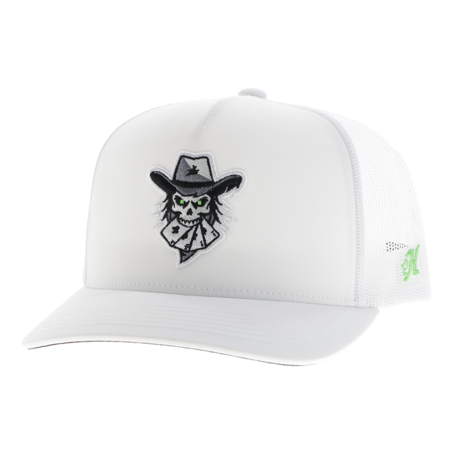 Austin Gamblers White Wild Bill Hooey Trucker Snapback Hat