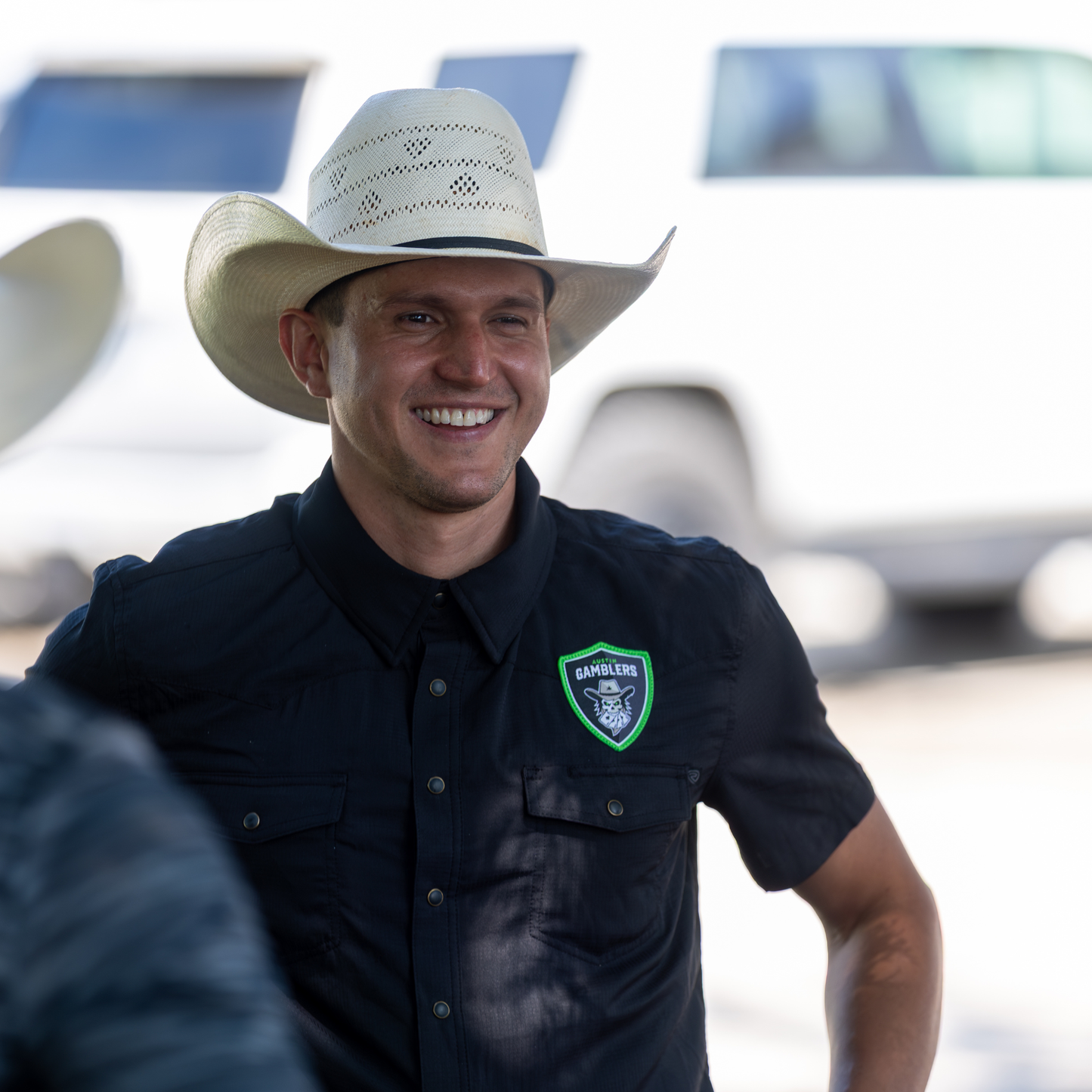 Rock & Roll Denim x Austin Gamblers Short Sleeve Shirt