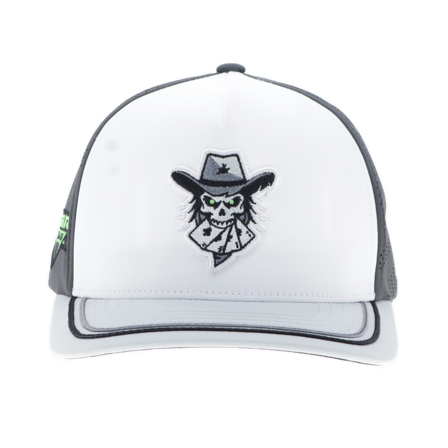 Austin Gamblers Grey & White Wild Bill Hooey Performance Snapback Hat