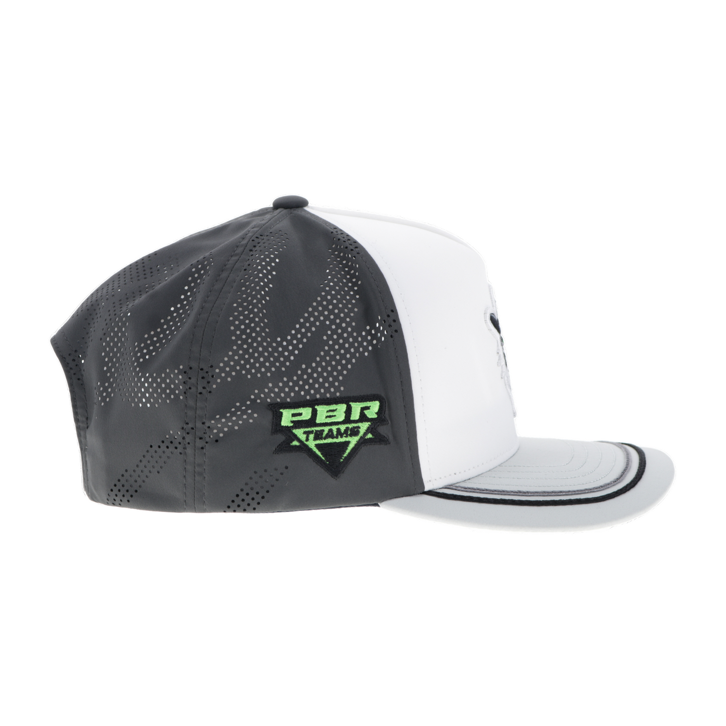 Austin Gamblers Grey & White Wild Bill Hooey Performance Snapback Hat