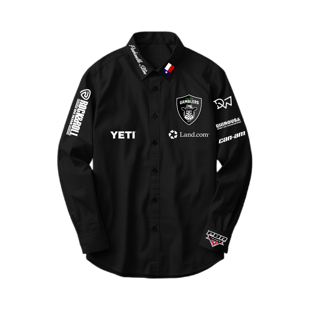 2025 Official Team-Issued Austin Gamblers Riding Shirts