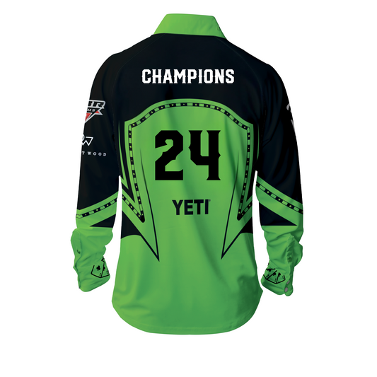 Austin Gamblers Green Custom Walkout Jersey