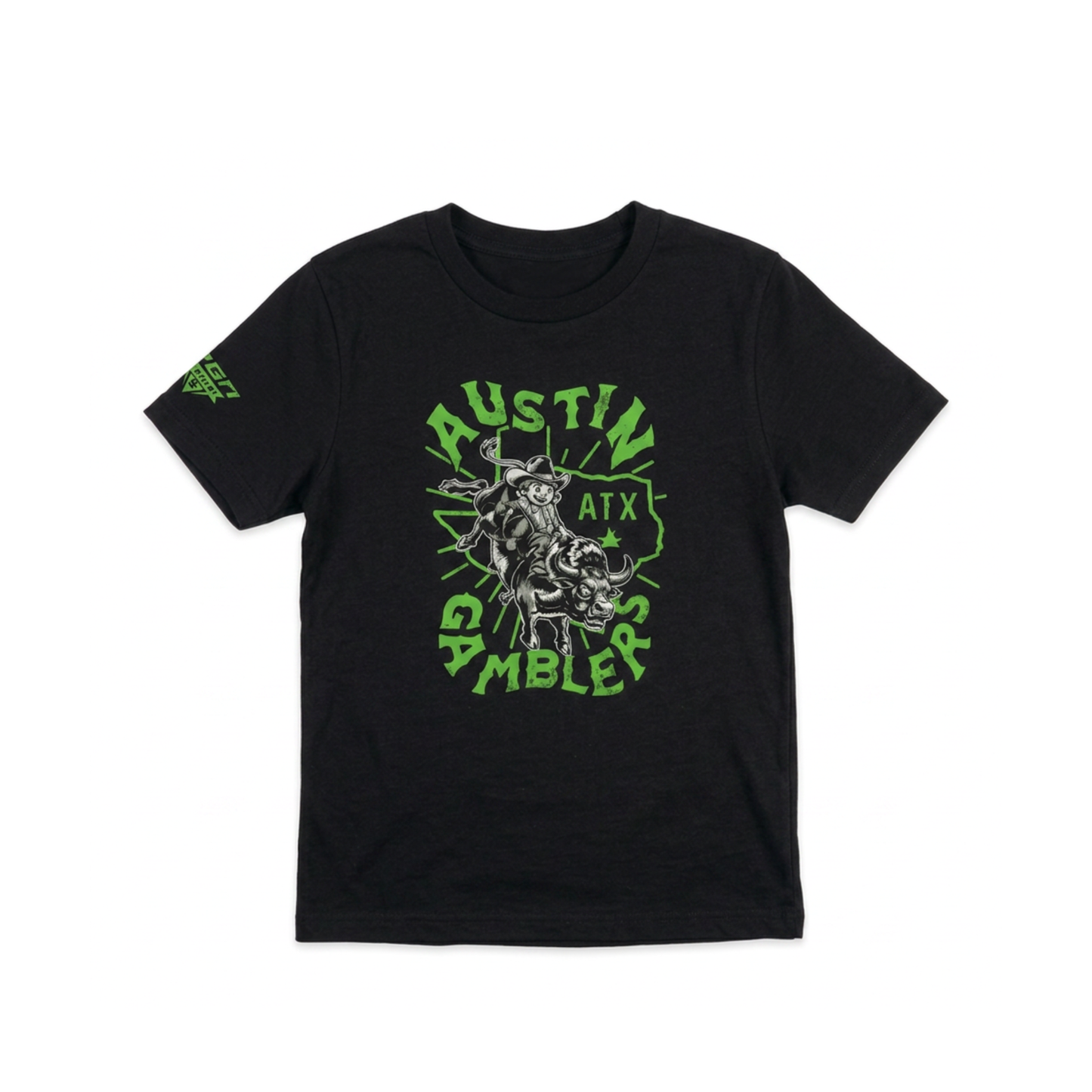 Austin Gamblers Youth Bull Rider T-Shirt