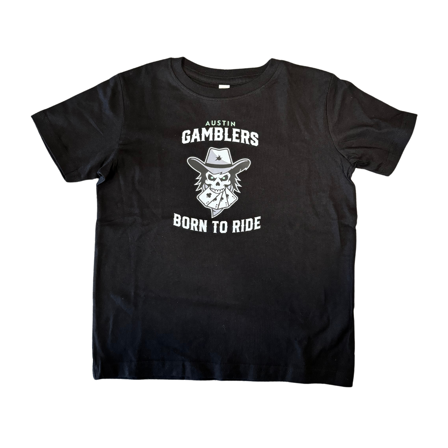 Toddler Austin Gamblers "Born to Ride" T-Shirt