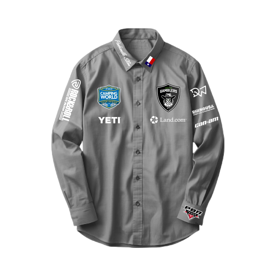 2025 Official Team-Issued Austin Gamblers Riding Shirts