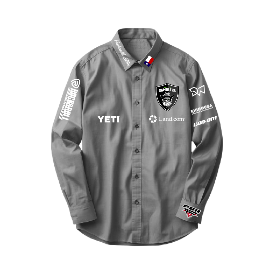 2025 Official Team-Issued Austin Gamblers Riding Shirts