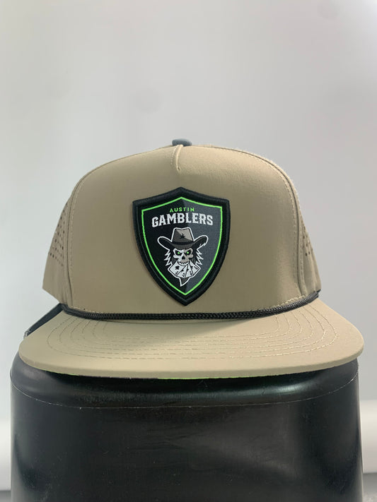 Custom Shield Patch Rope Hat by Staunch Outfitters