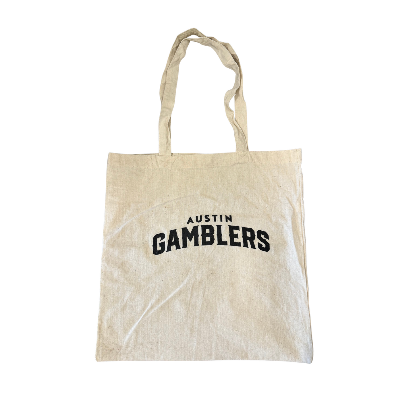 Austin Gamblers Canvas Tote Bag