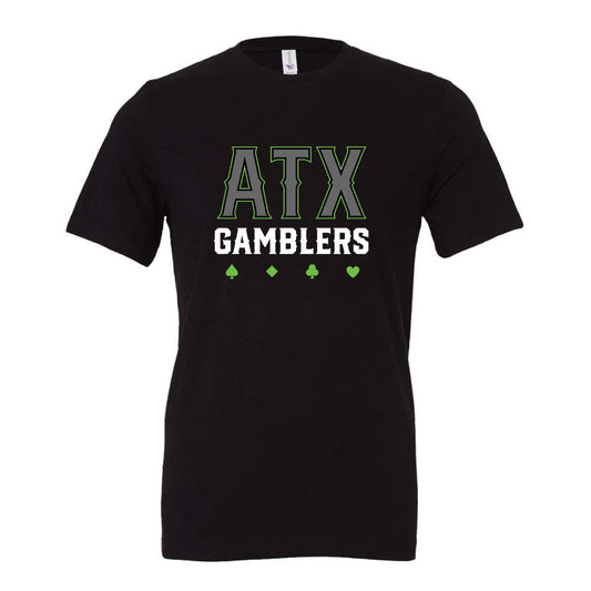 Austin Gamblers Black ATX Gamblers T-Shirt