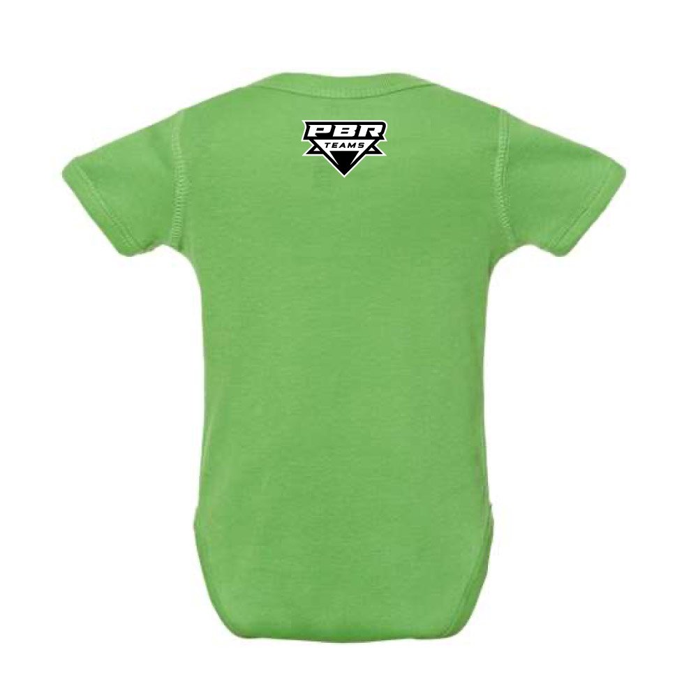 Deep in the Heart “Texas G” Lime Green Onesie