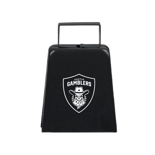 Gamblers Shield Logo Cowbell