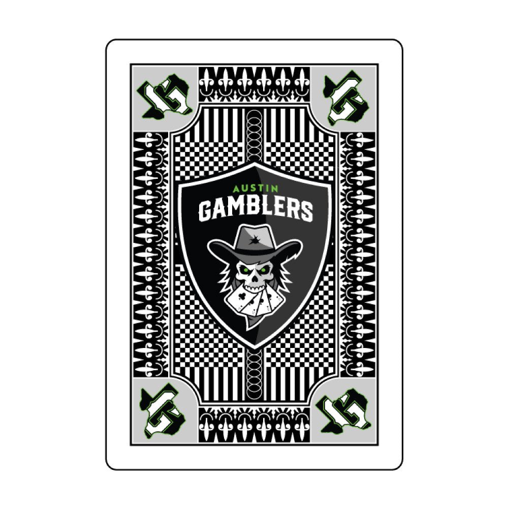 Gamblers Shield Logo Playing Cards